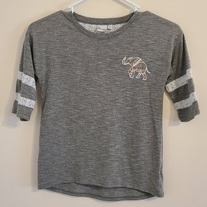 Mudd 3/4 Sleeve Graphic Tee